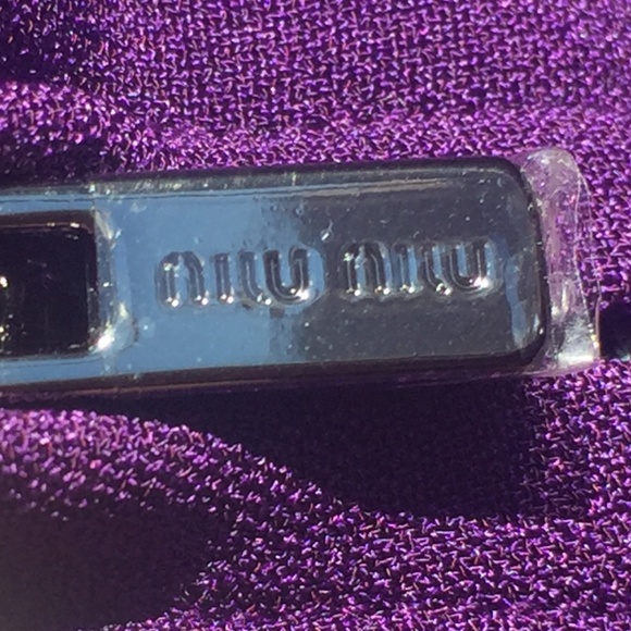 Purple Miu Miu mini dress - Picture 3 of 7